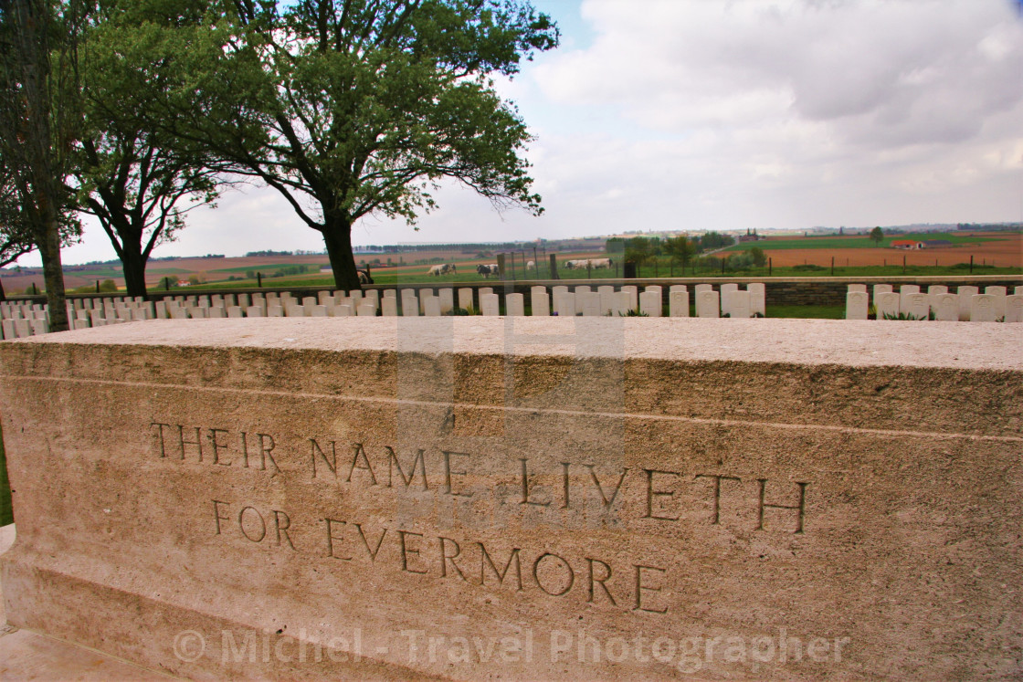 "Their Name Liveth For Evermore" by Michel - Travel Photographer - £16.62 "Their Name Liveth For Evermore" stock image