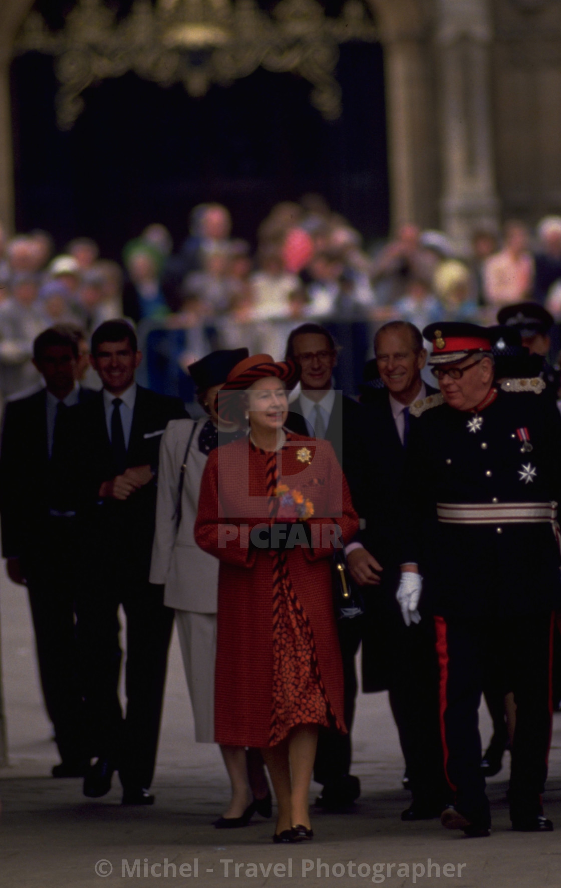 "Queen Elizabeth and Duke of Edinburgh" by Michel - Travel Photographer - £16.62 "Queen Elizabeth and Duke of Edinburgh" stock image