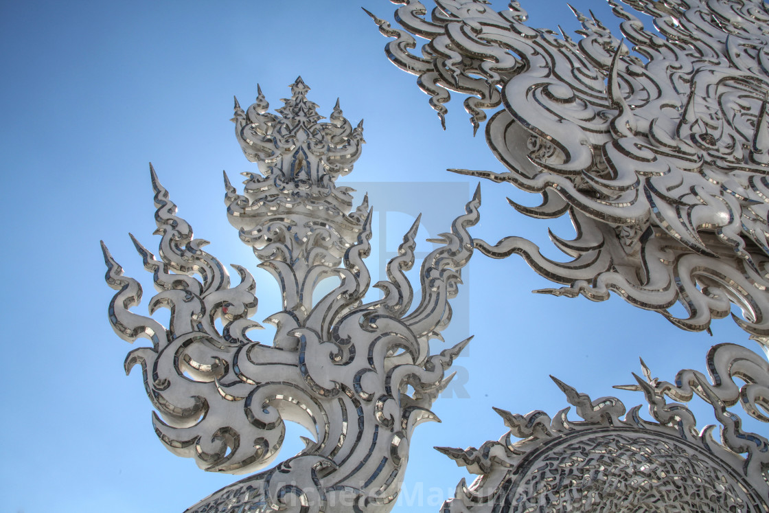 "Close up detail, White Temple, Chiang Rai, Thailand" by Michele Martinoli - $12.44 "Close up detail, White Temple, Chiang Rai, Thailand" stock image