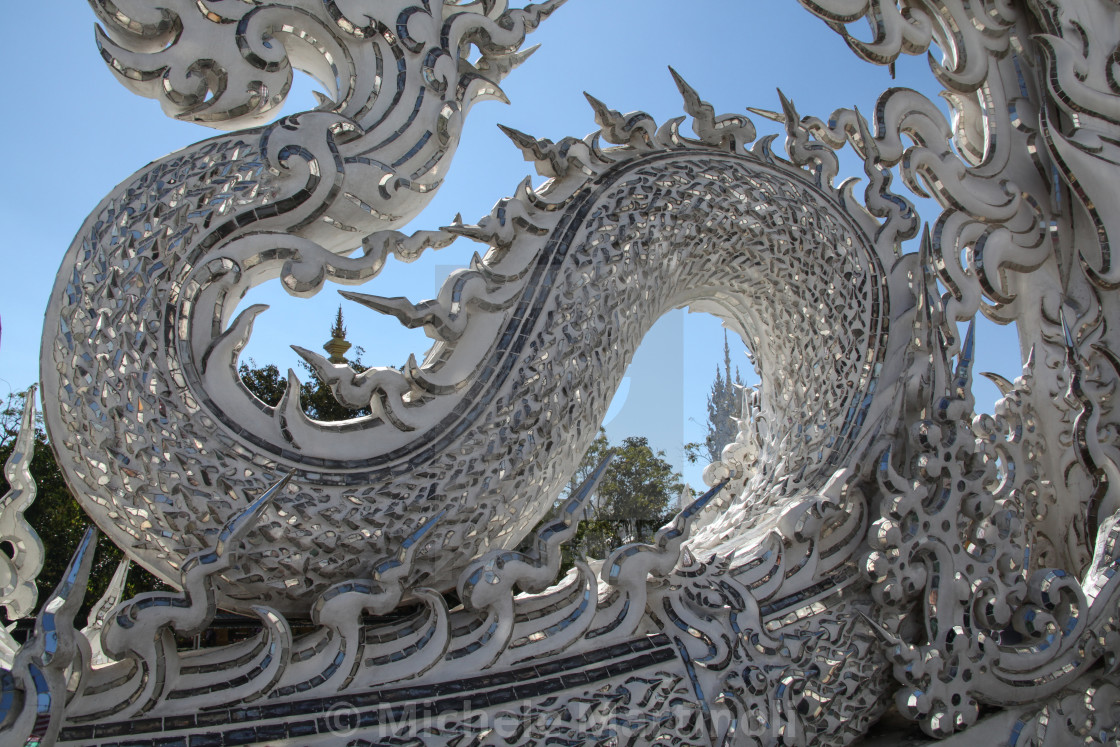 "Naga detail at the White Temple, Chiang Rai, Thailand." by Michele Martinoli - $24.48 "Naga detail at the White Temple, Chiang Rai, Thailand." stock image