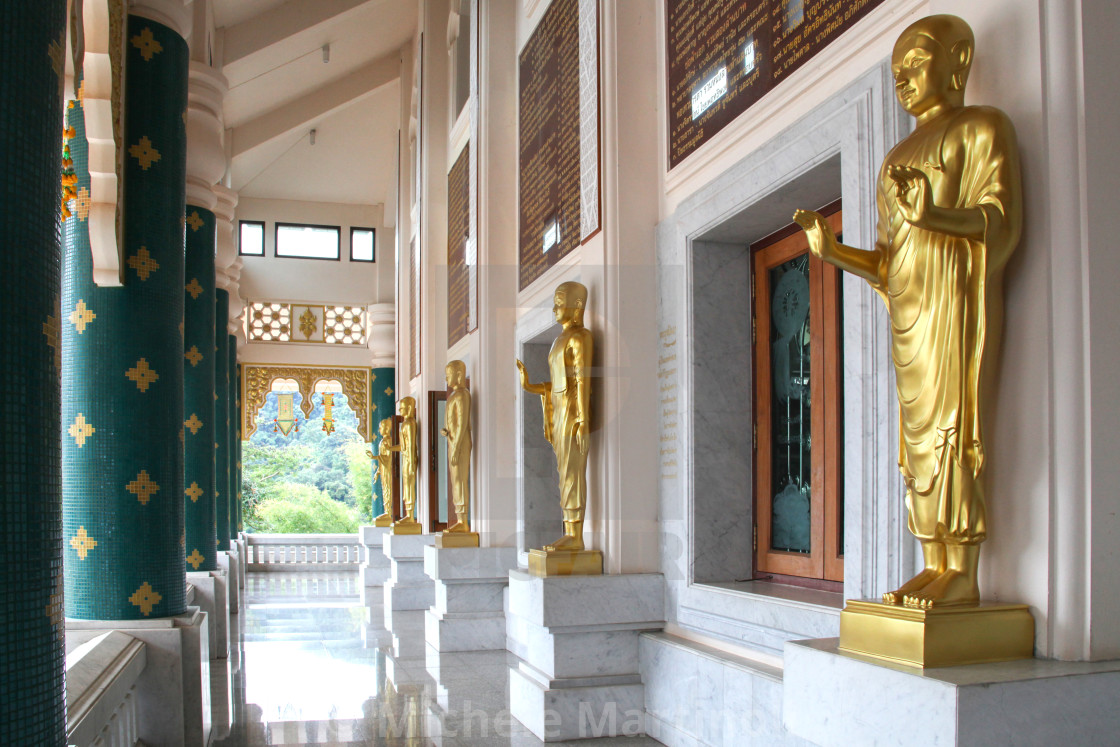 "Exterior Corridor in Wat Pa Phu Kon Temple. Thailand." by Michele Martinoli - $12.70 "Exterior Corridor in Wat Pa Phu Kon Temple. Thailand." stock image