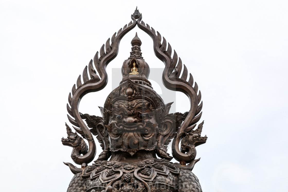"Temple Guardian/ Wat Pa Phu Kon/Ban Kong/Thailand" by Michele Martinoli - $12.44 "Temple Guardian/ Wat Pa Phu Kon/Ban Kong/Thailand" stock image