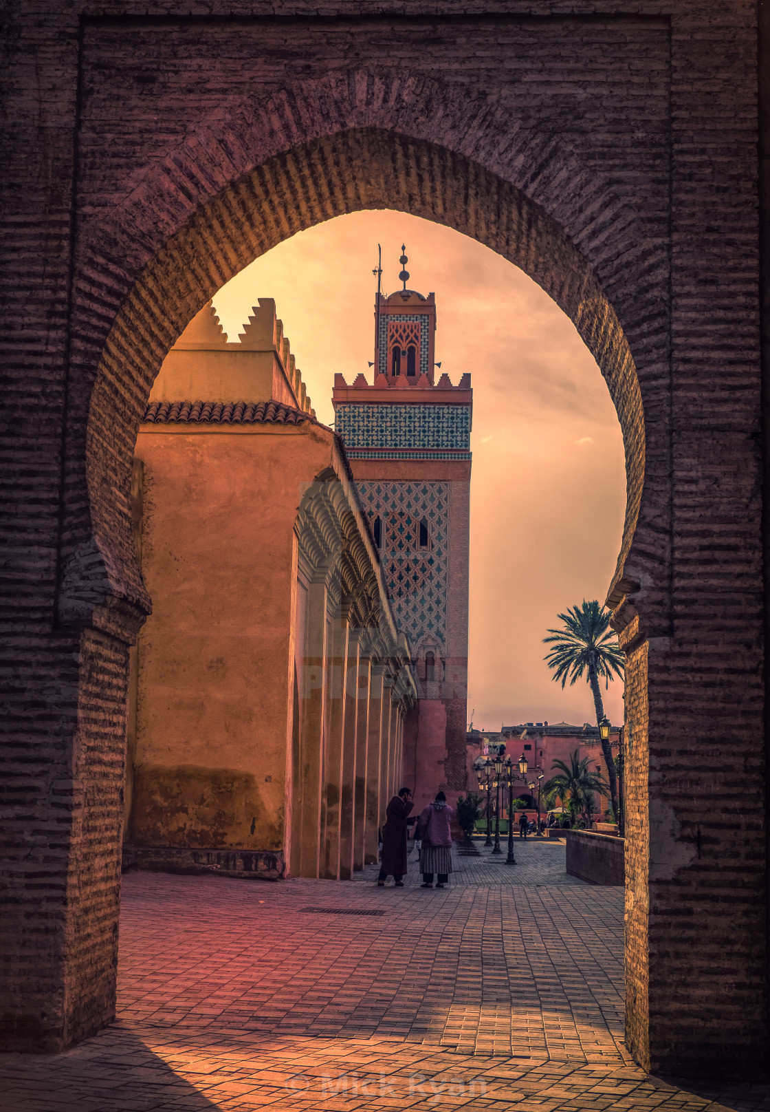 "Kasbah Mosque, Marrakech" by Mick Ryan - $92.46 "Kasbah Mosque, Marrakech" stock image