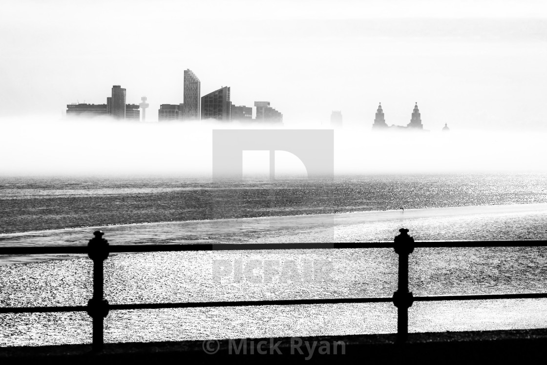 "A City In The Clouds" by Mick Ryan - $92.46 "A City In The Clouds" stock image