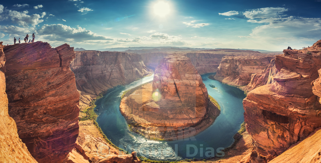 "Horseshoe Bend" stock image