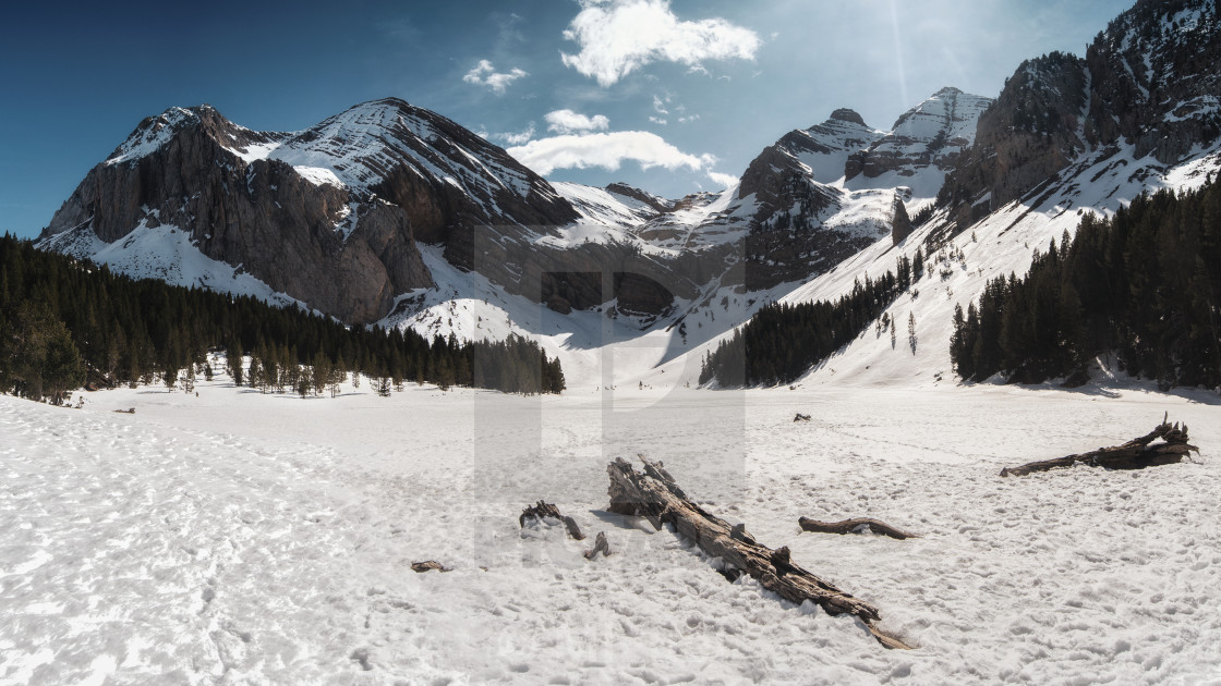 "Ibon del Plan o Basa de la Mora, Huesca" by Miguel - $1.54 "Ibon del Plan o Basa de la Mora, Huesca" stock image