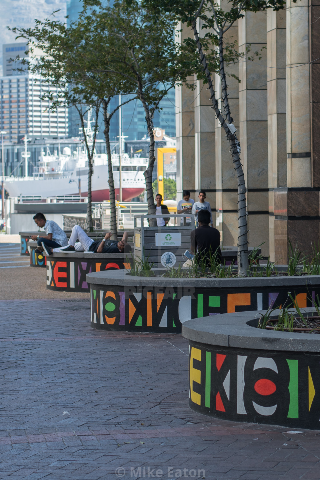 Colourful Seats In The V A Waterfront Cape Town South Africa License Download Or Print For 1 98 Photos Picfair