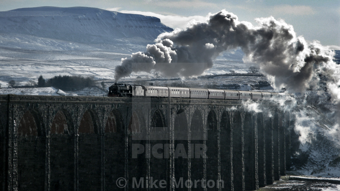 "Ribblehead Viaduct" stock image