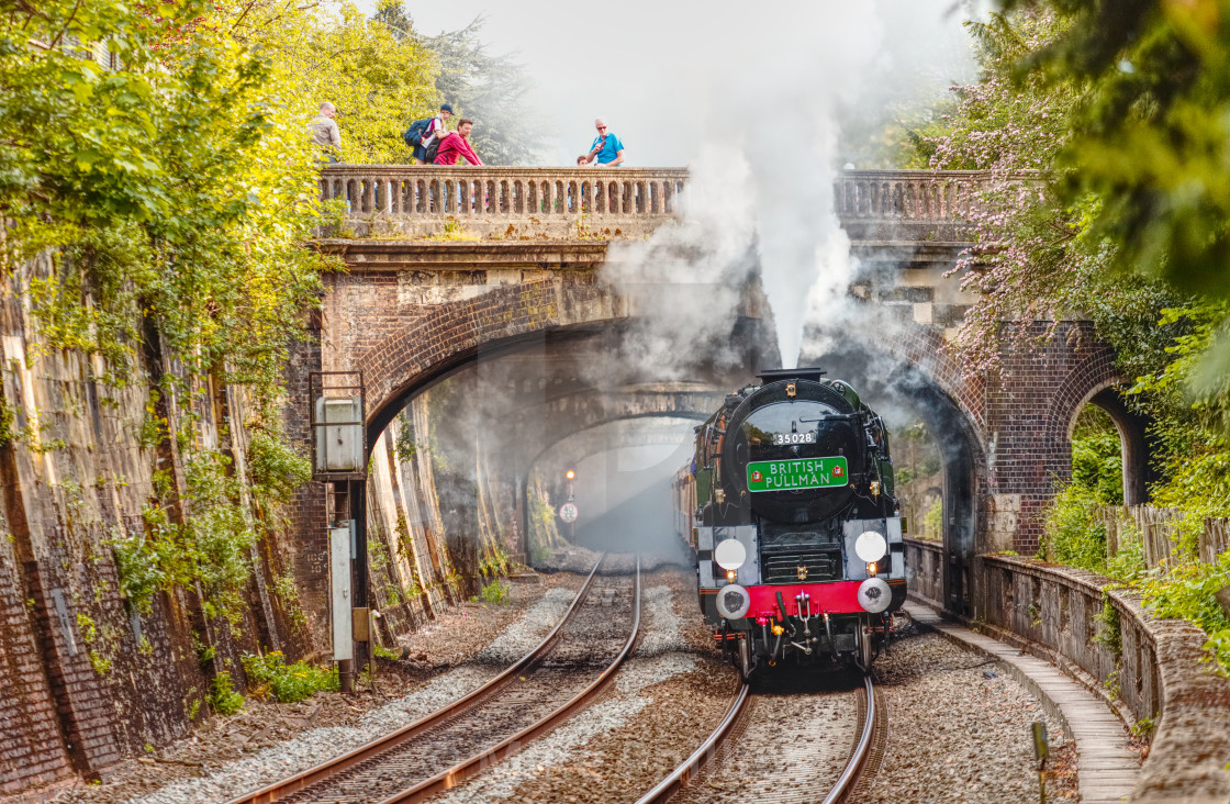 "The Belmond British Pullman" stock image