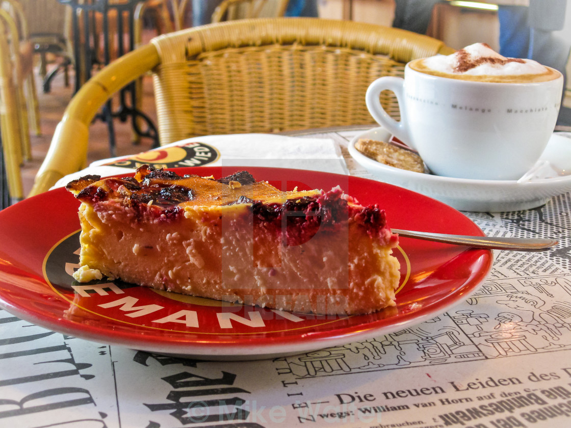 Coffee And Cake In A Berlin Cafe License Download Or Print For