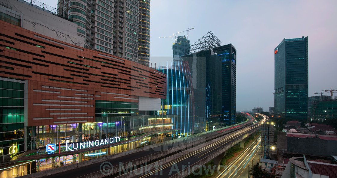 "Kuningan City: Fast Lane" stock image