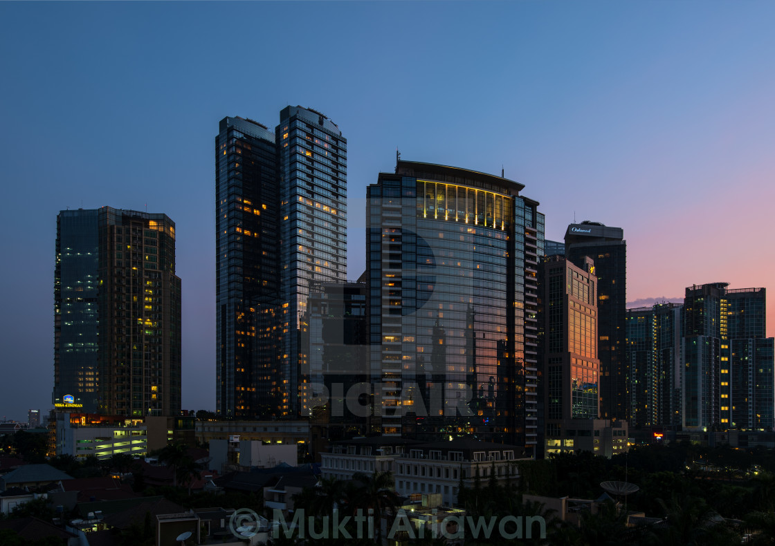 "The Majestic Mega Kuningan" stock image