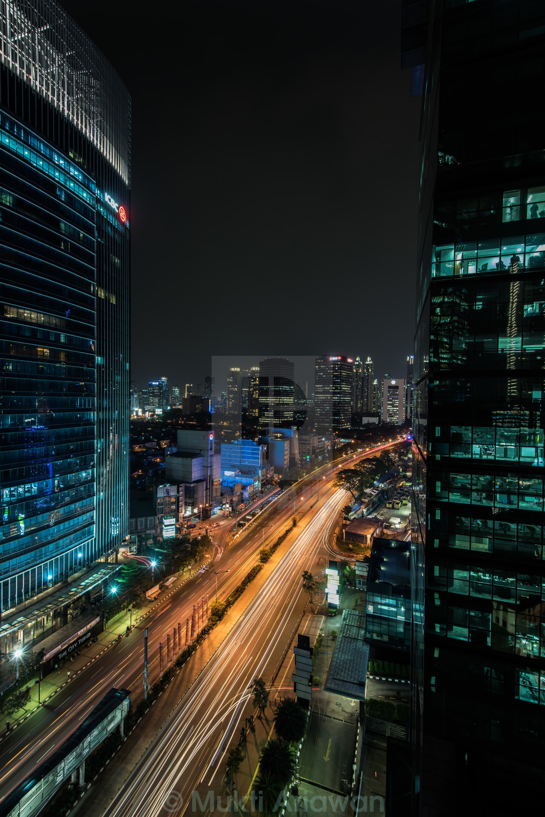 "Jakarta Passageway" stock image