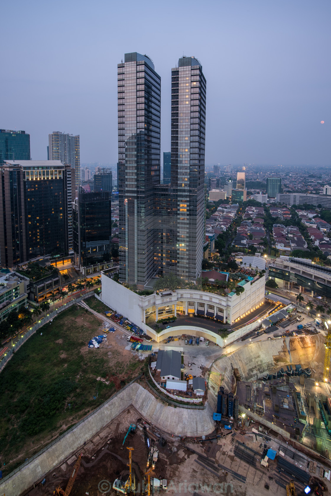 "The Ritz Jakarta" stock image