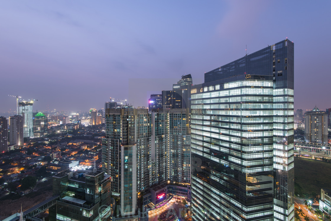 "Mega Kuningan Lighthouse 2" stock image