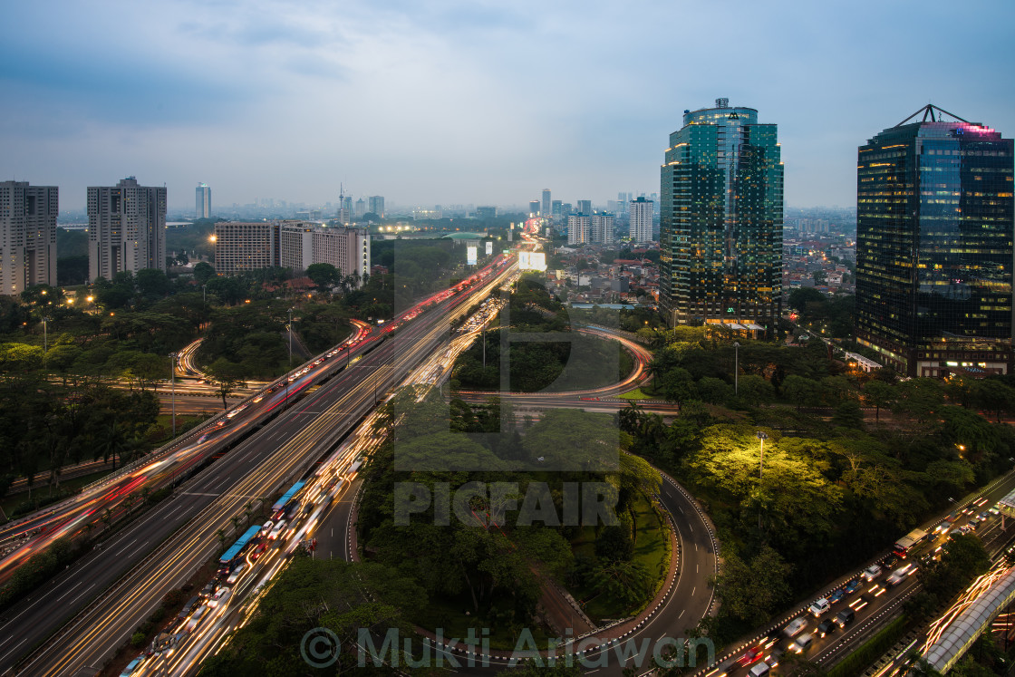 "Jakarta: Semanggi" stock image