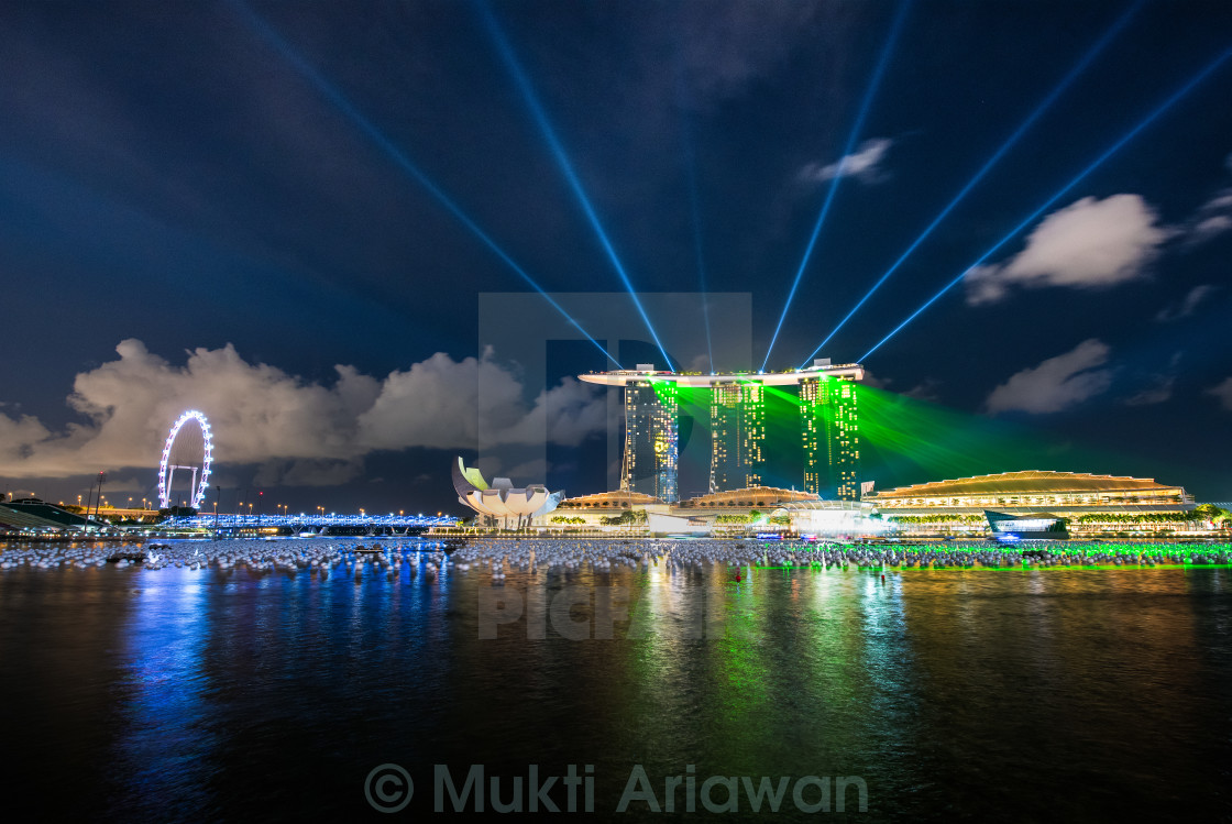 "Singapore Lighthouse" stock image