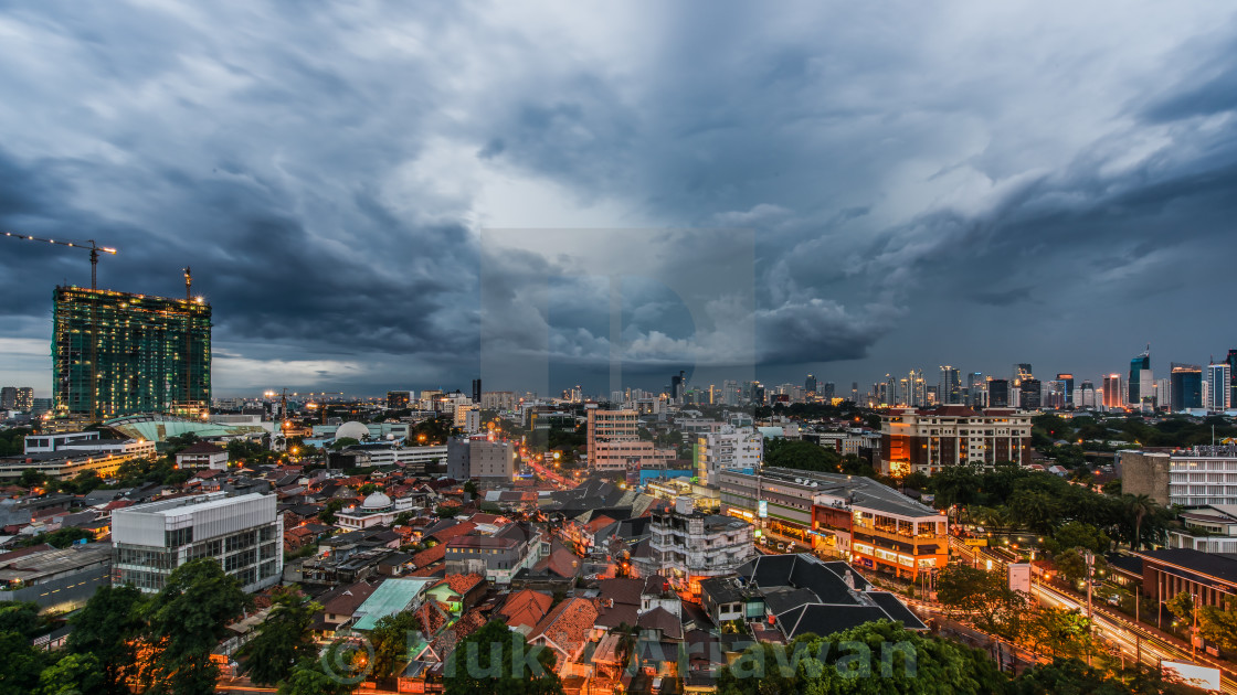 "Storm is coming" stock image