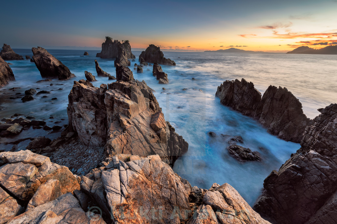 "The Path to Tranquility" stock image