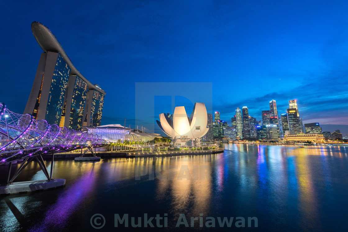 "Singapore: Marina Bay Complex" stock image