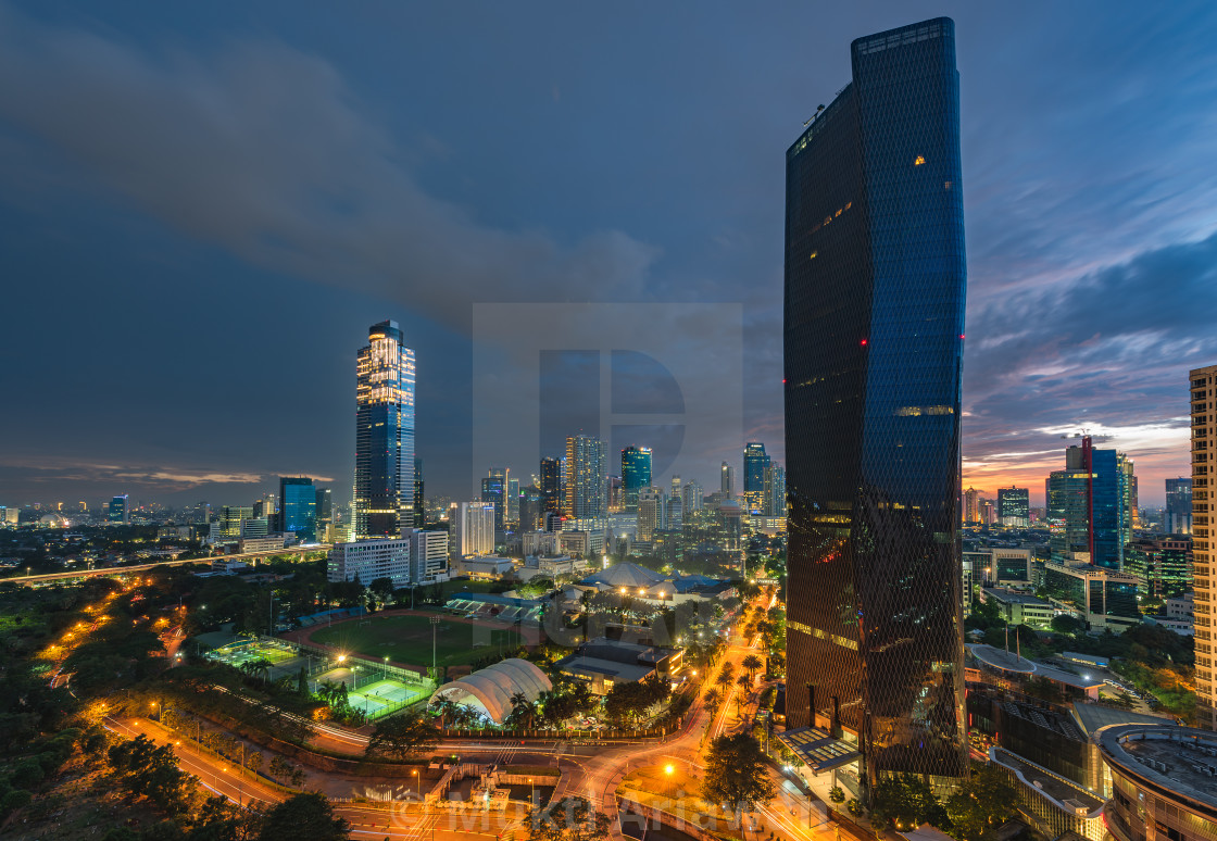 "Jakarta: The Westin III" stock image