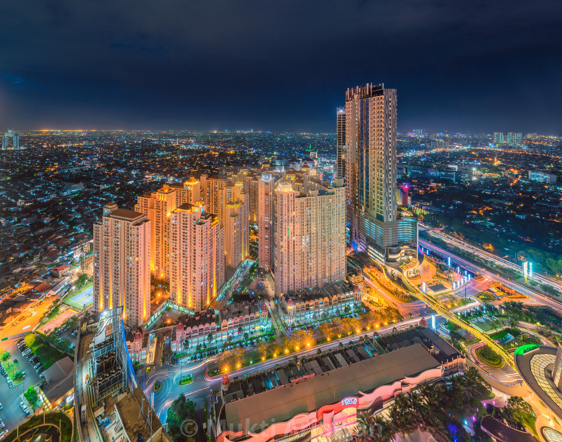 "Jakarta: Central Park Mall Complex VI" stock image