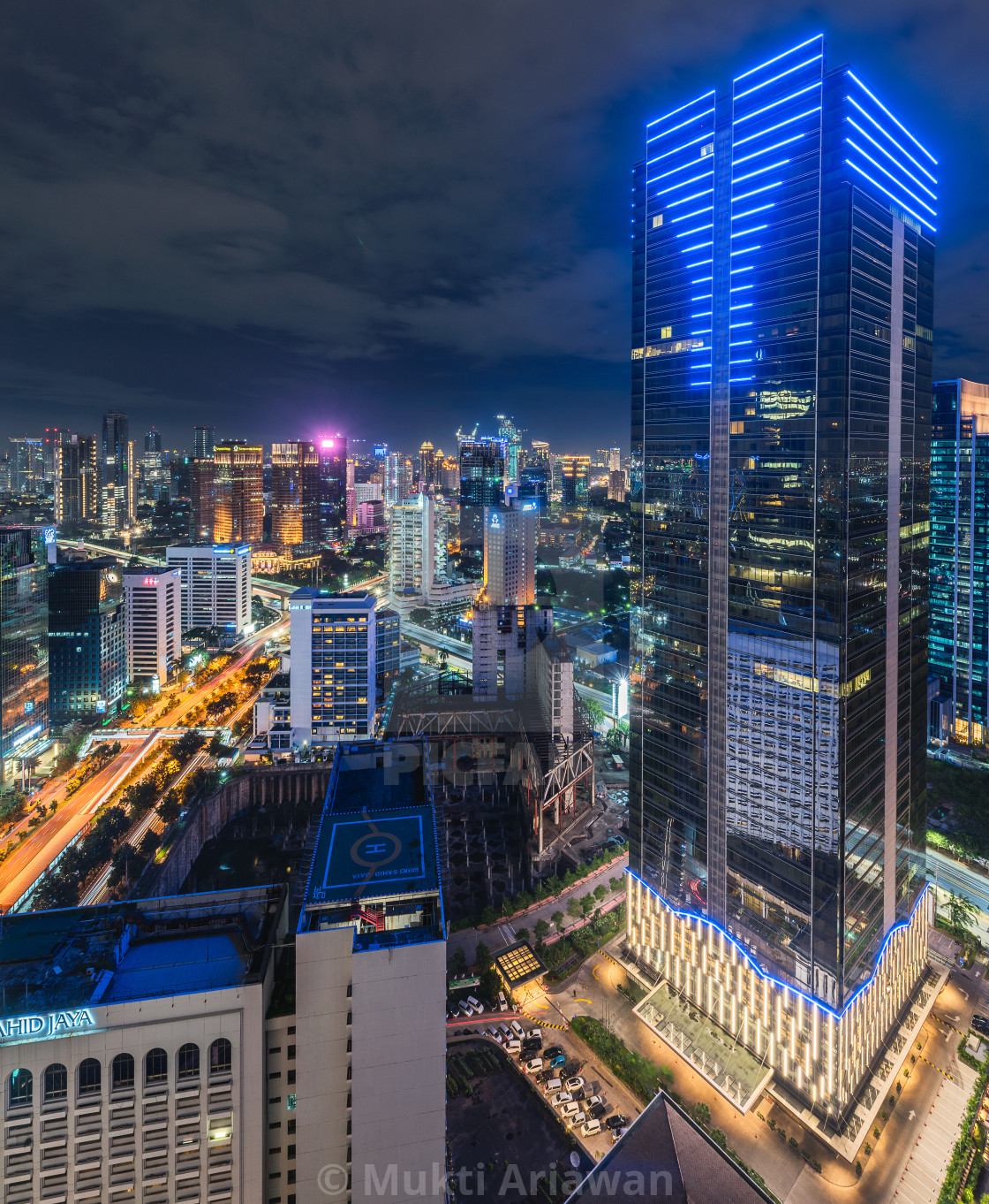 "Jakarta: Sahid Residence III" stock image