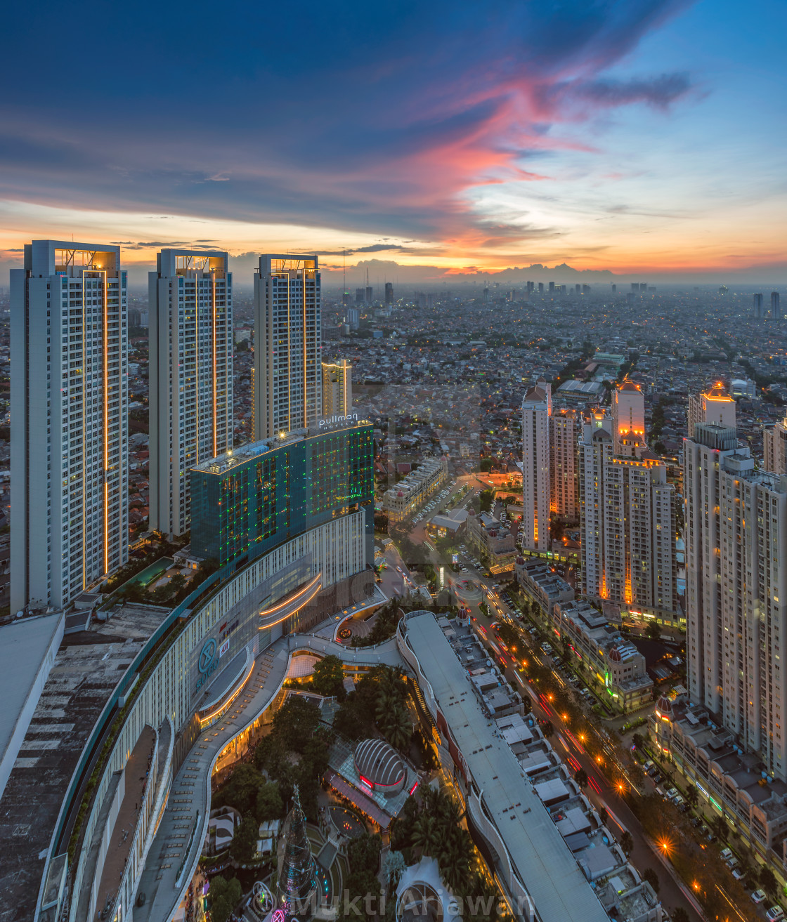 "Jakarta: Alaina Apartment / Central Park" stock image