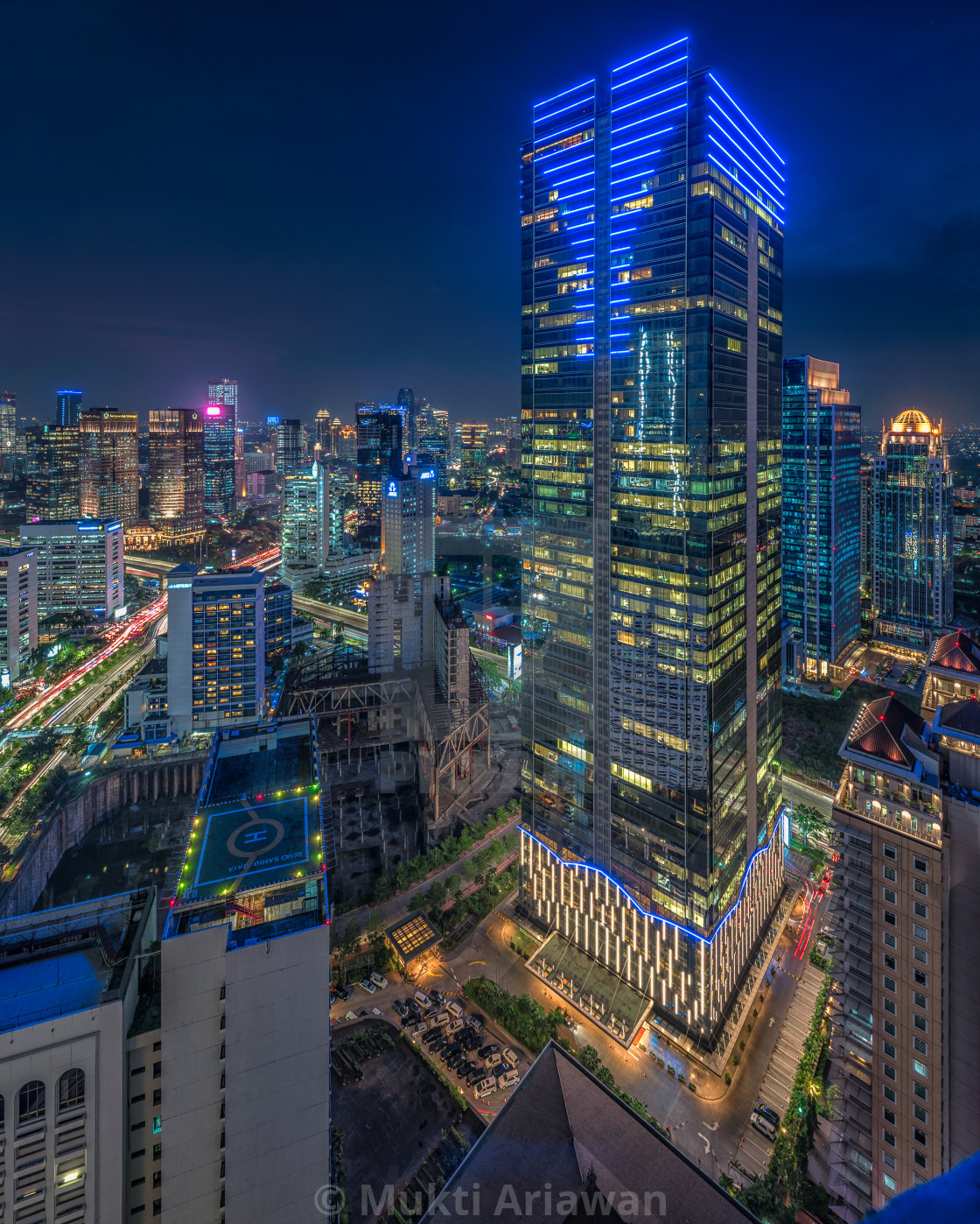 "Jakarta: Sahid Sudirman Center" stock image