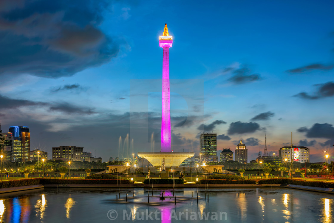 "Jakarta: Monas / National Monument 2" stock image