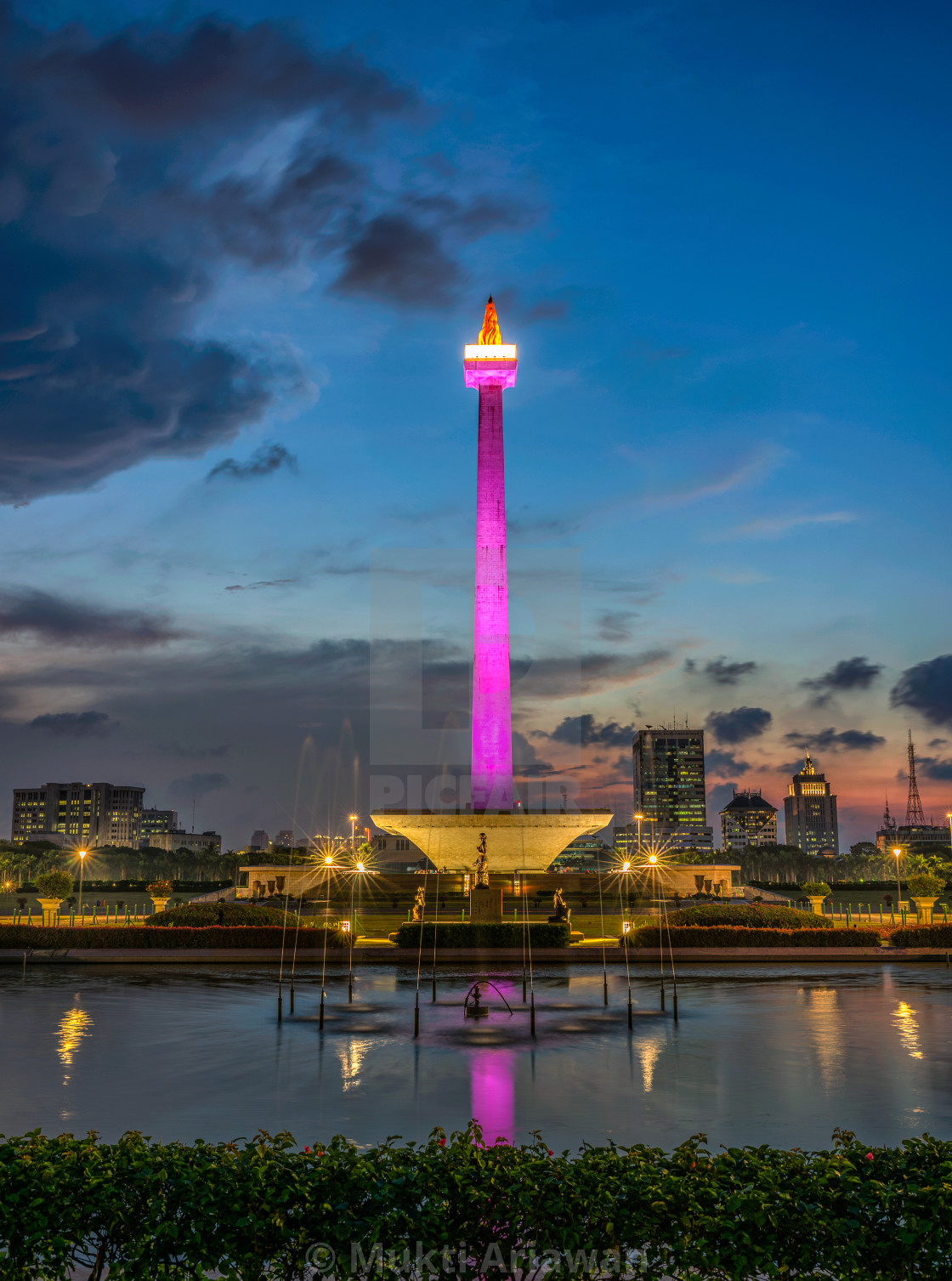 "Jakarta: Monas / National Monument 1" stock image