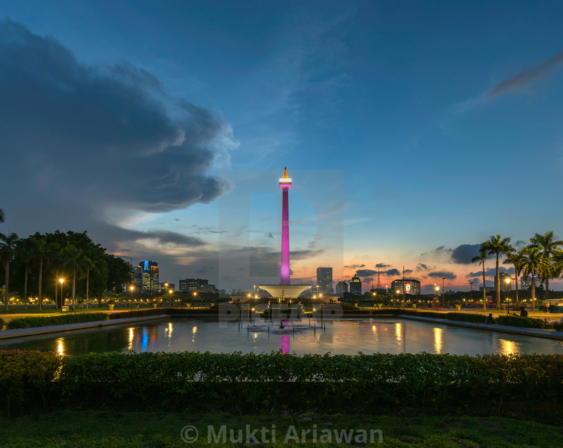 "Jakarta: Monas / National Monument 3" stock image