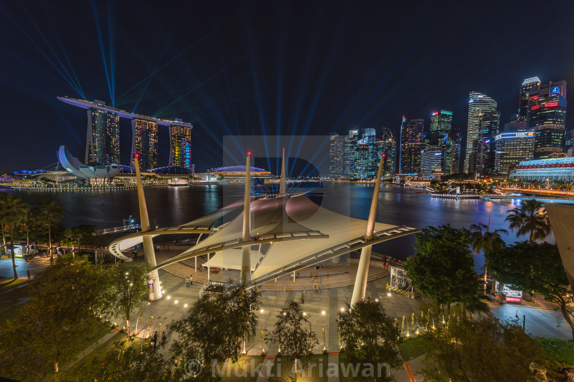 "Singapore : Marina Bay" stock image