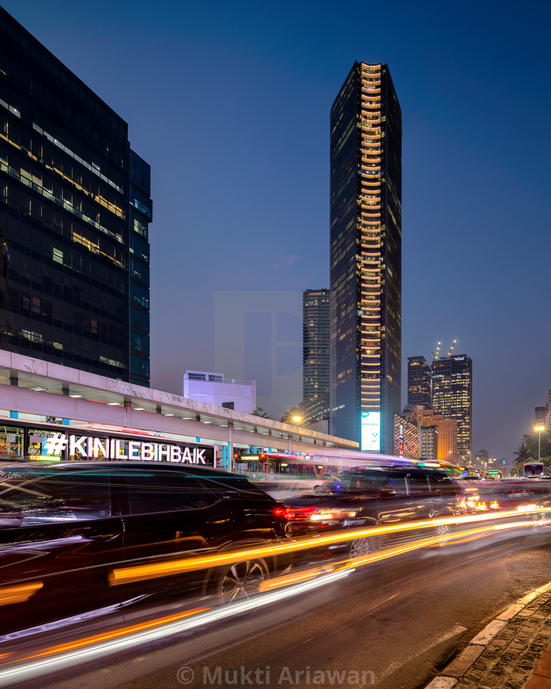 "Menara BCA" stock image