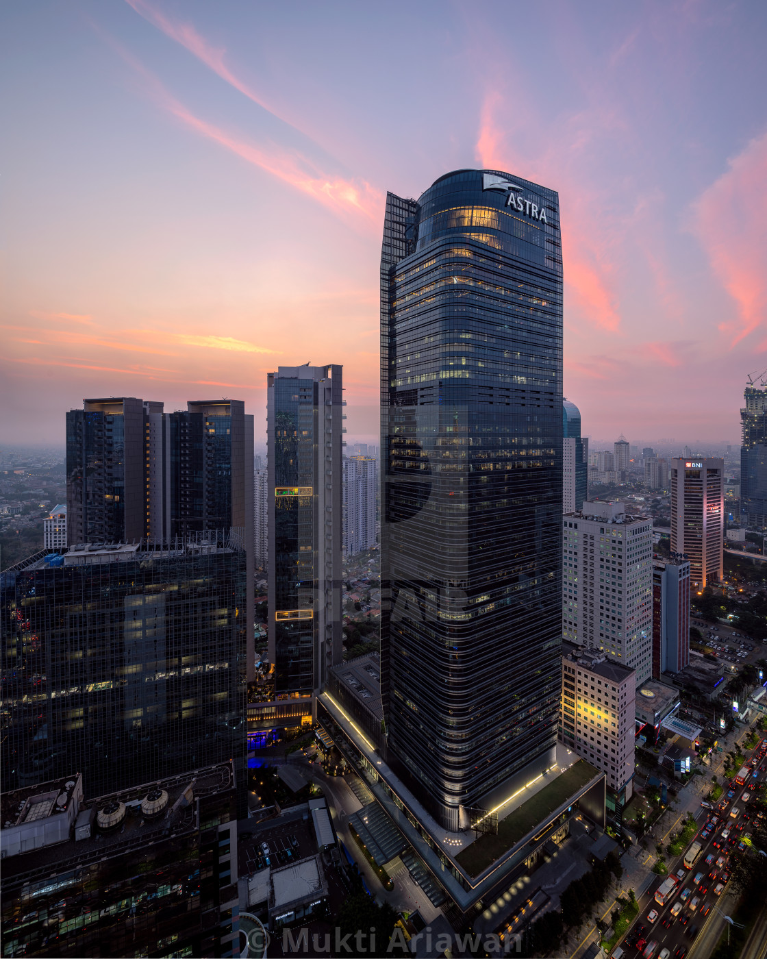 "Menara Astra" stock image