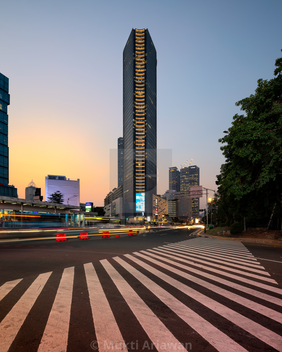 "Menara BCA" stock image