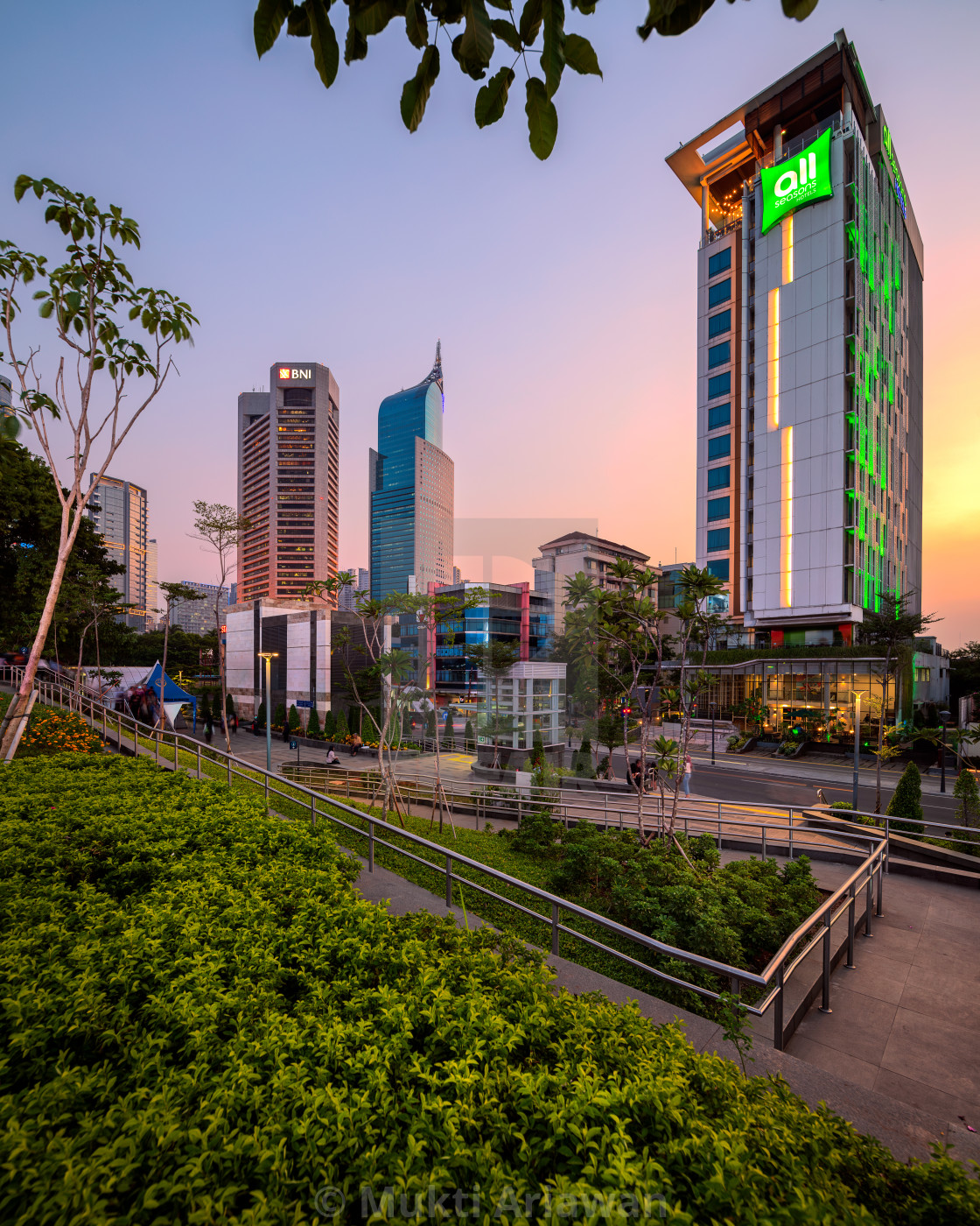 "Menara BNI 46" stock image