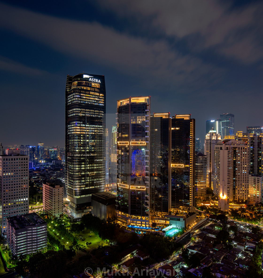 "Menara Astra" stock image