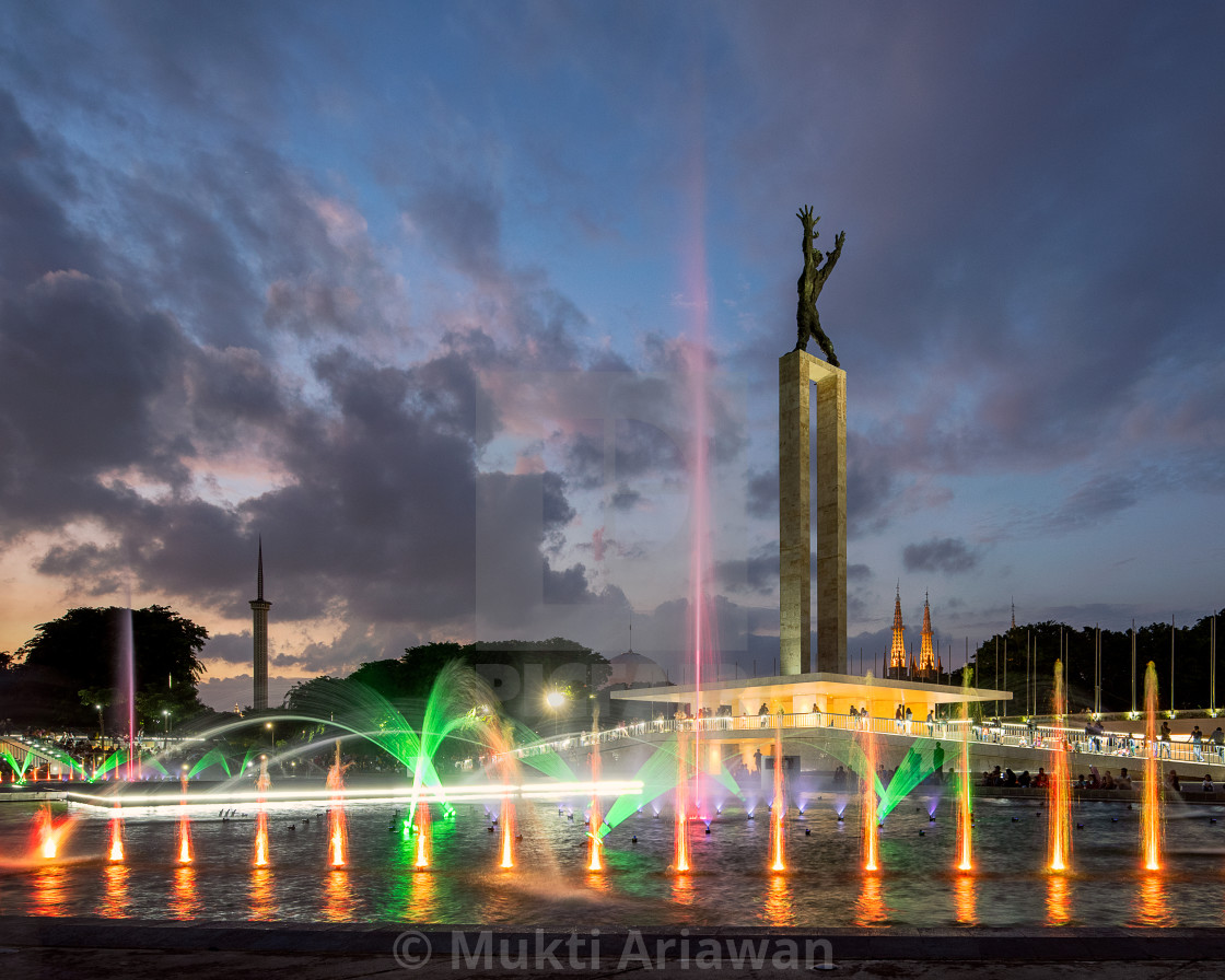 "Lapangan Banteng - Jakarta" stock image