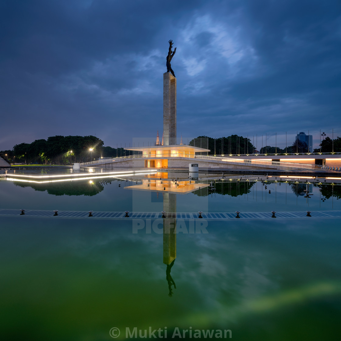 "Lapangan Banteng - Jakarta" stock image