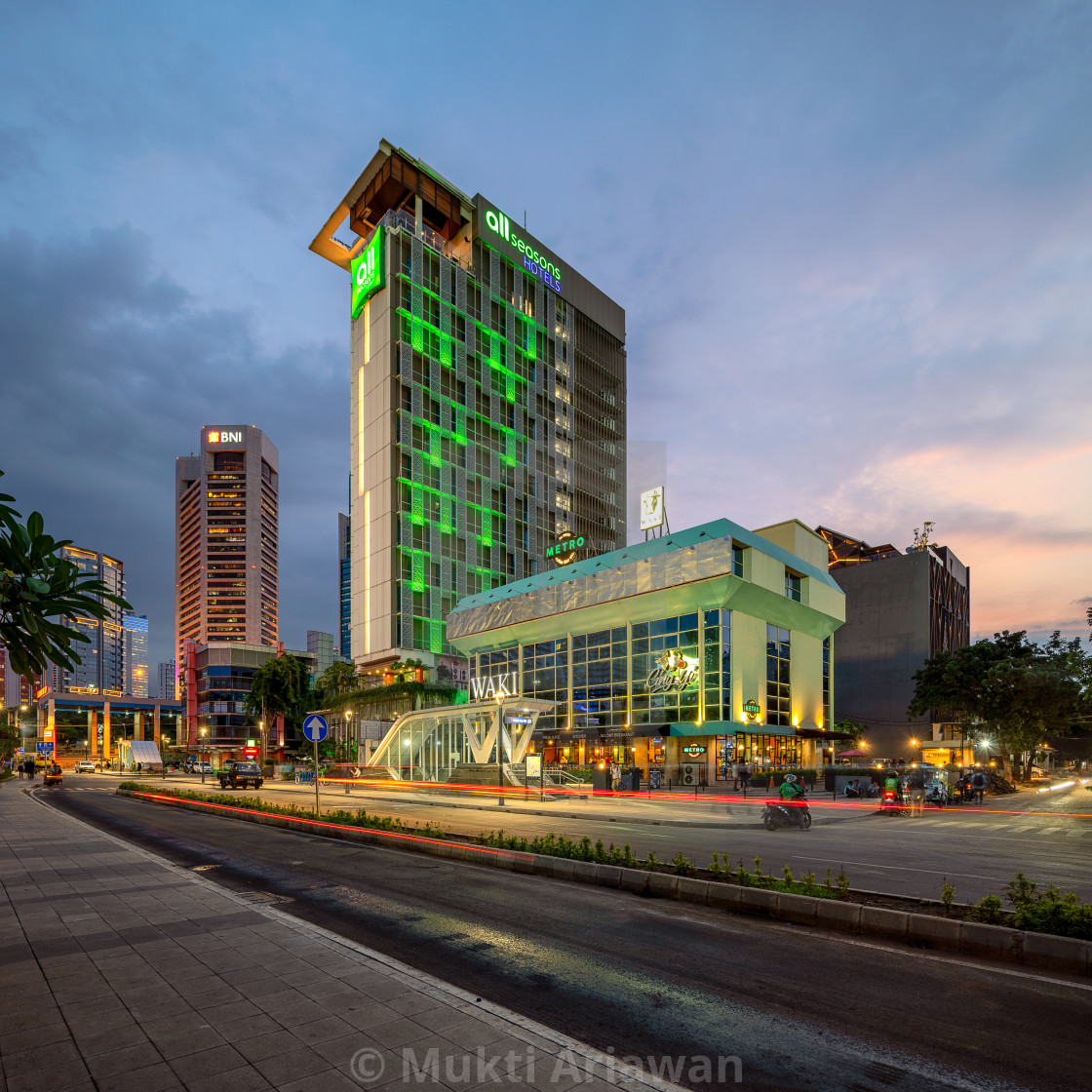 "Dukuh Atas MRT Station - Jakarta" stock image