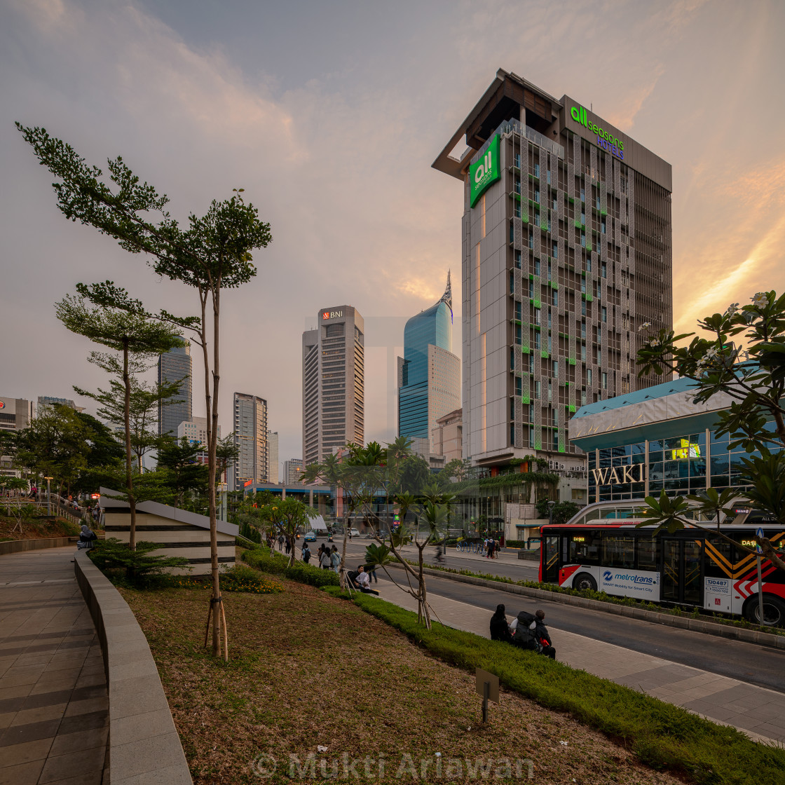 "Dukuh Atas MRT Station - Jakarta" stock image