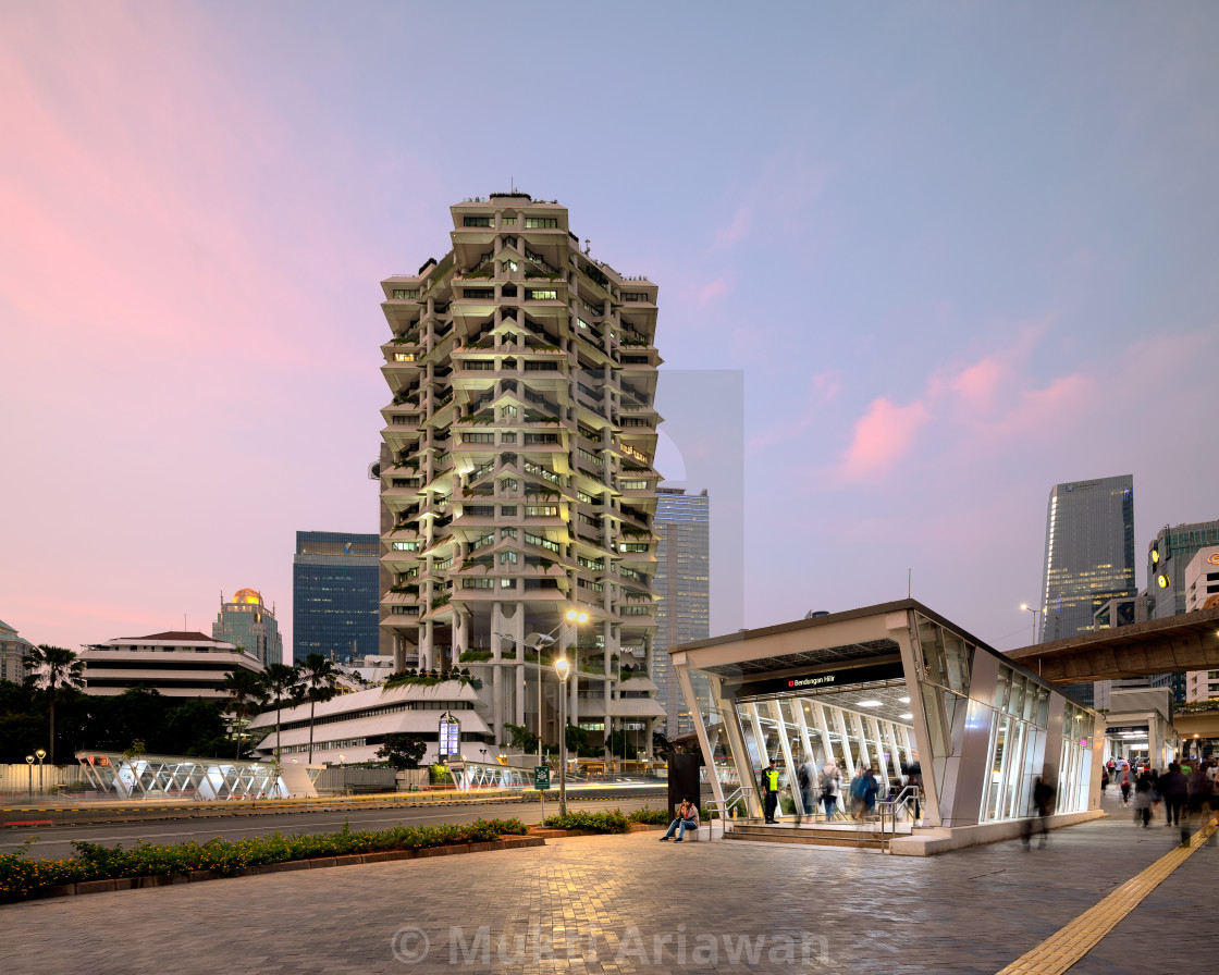 "Intiland Tower - Jakarta" stock image