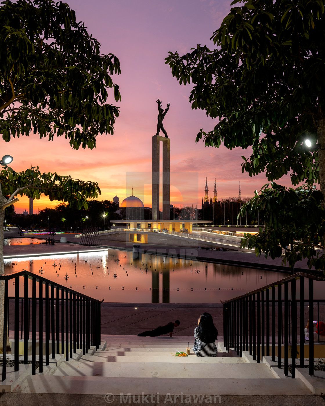 "Lapangan Banteng - Jakarta" stock image