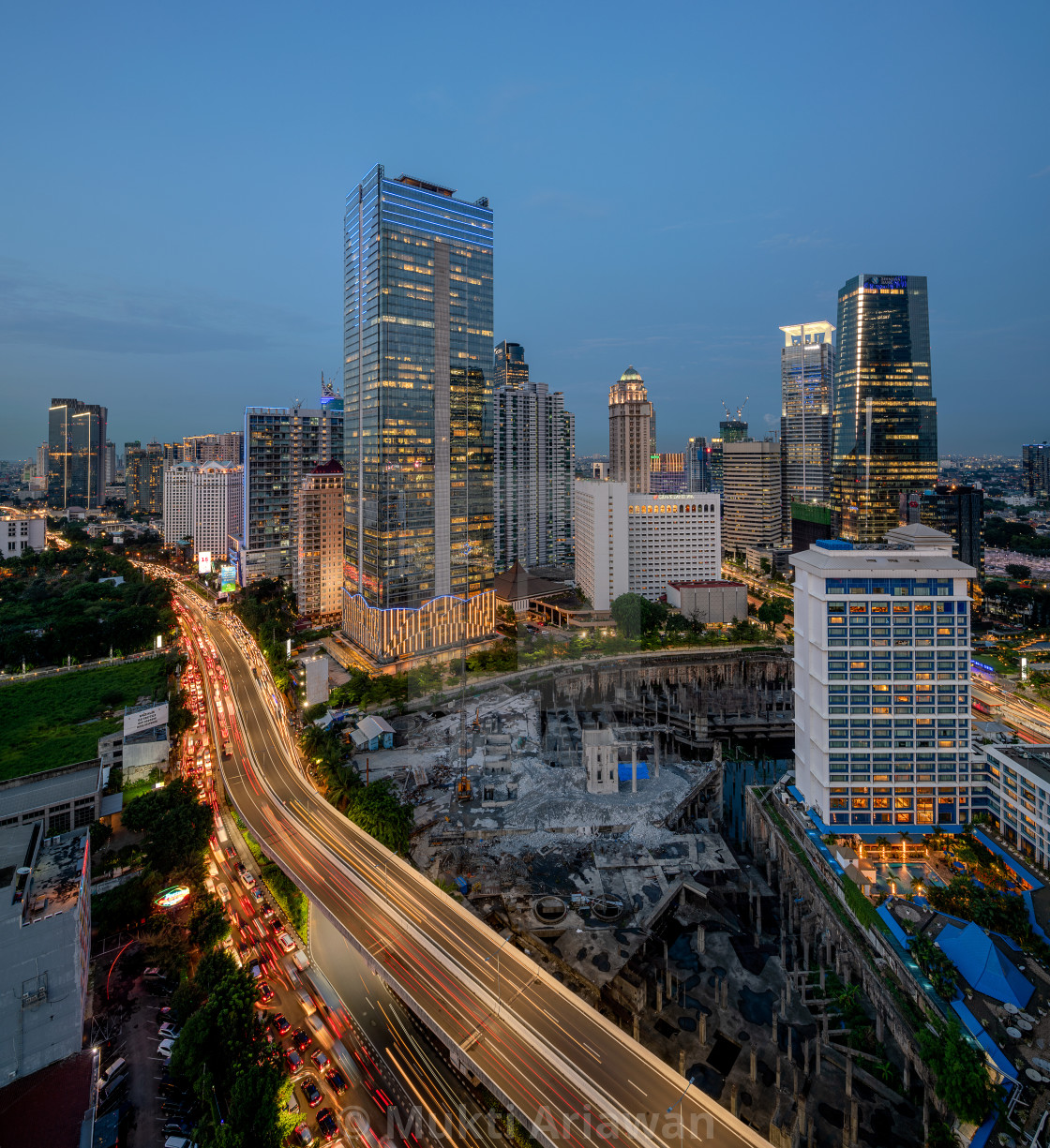 "Sahid Sudirman Center - Jakarta" stock image