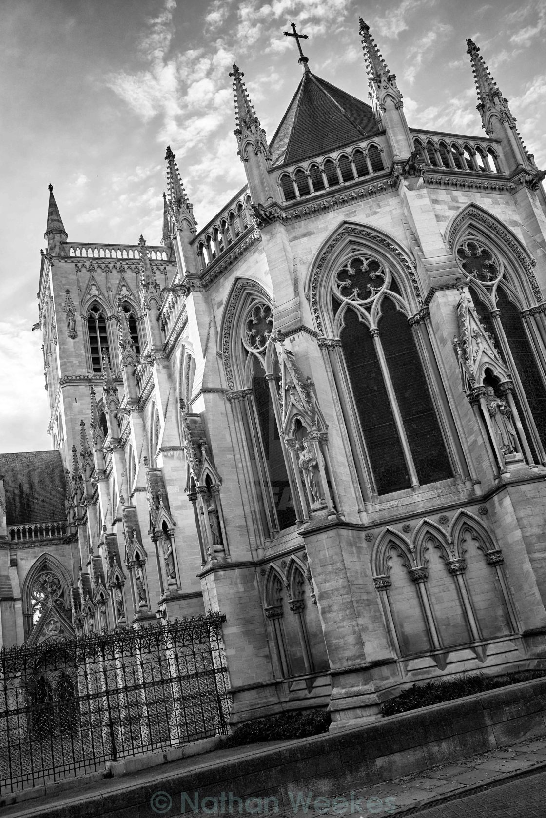 "St. John's College Chapel, Cambridge" stock image