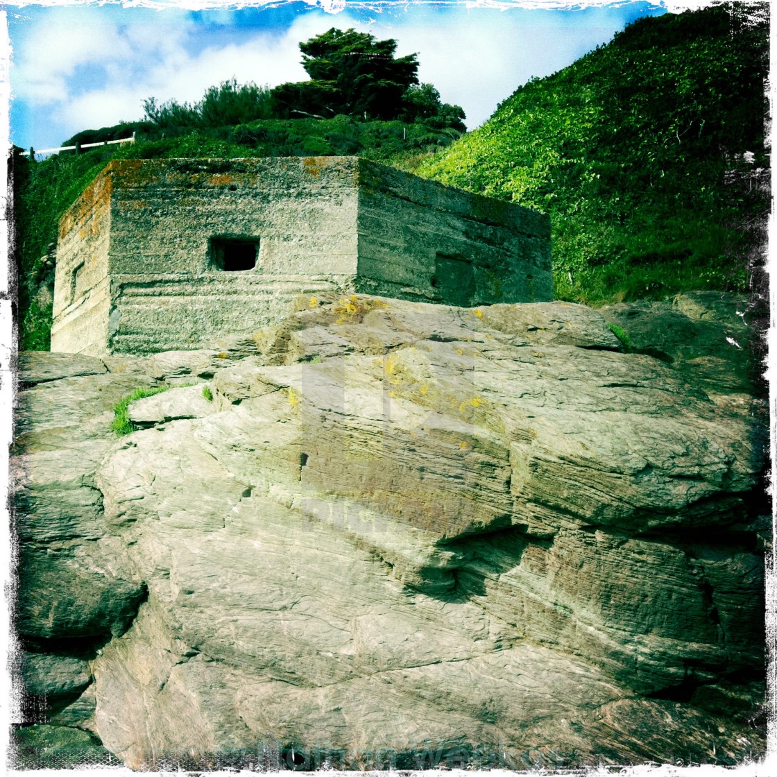 "Pillbox" stock image