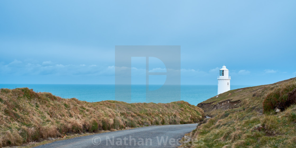 "Trevose Head Lighthouse" stock image