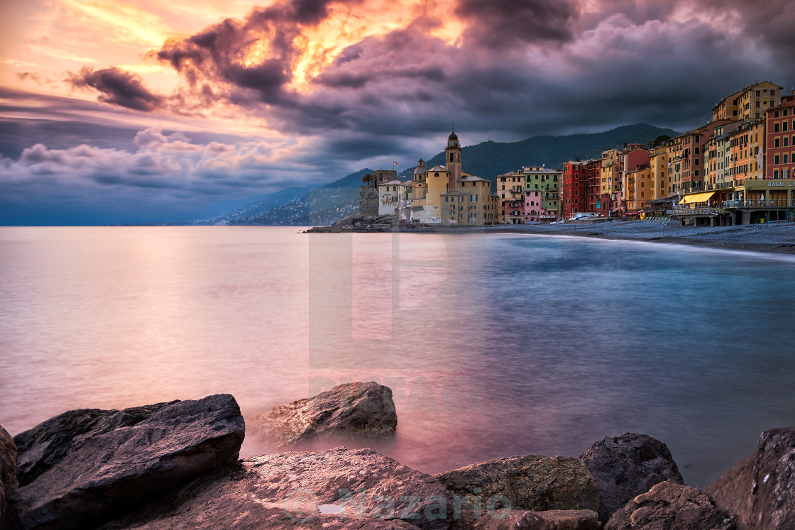 "Only Camogli ..." stock image