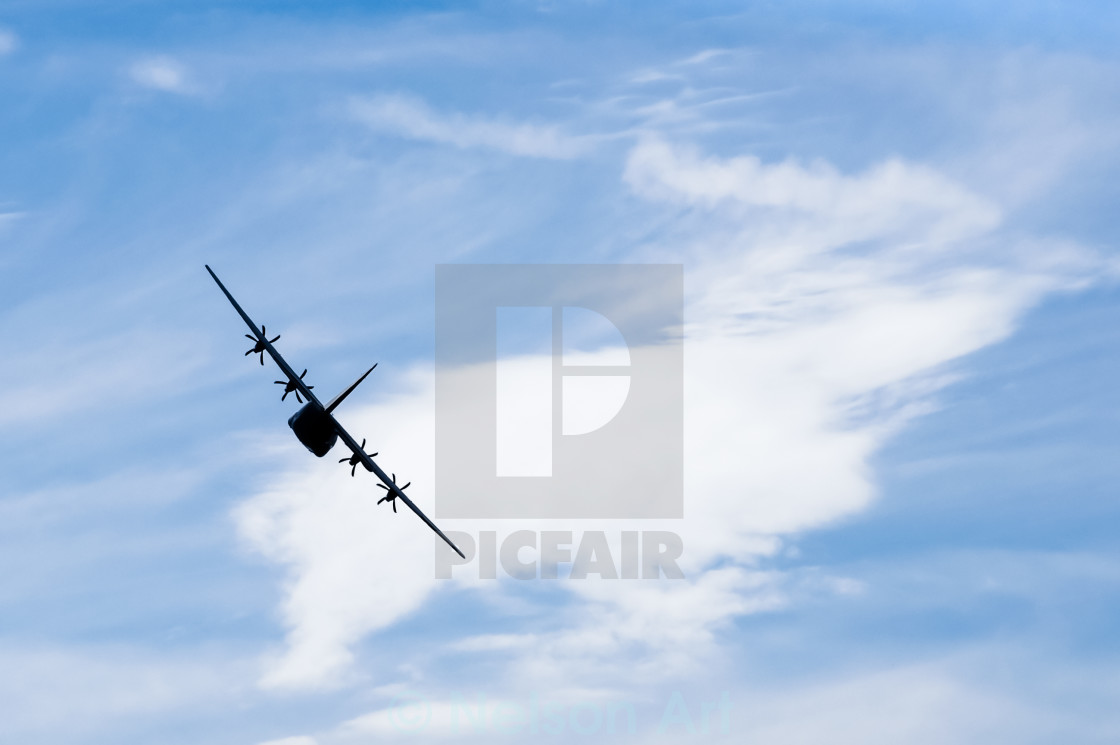 "cargo plane silhouette" stock image